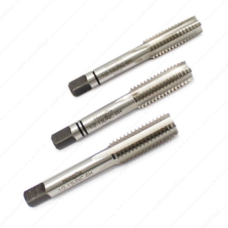 قلاویز دستی HSS سایز 1/2 اینچ 13 دنده UNC برند هانگدا