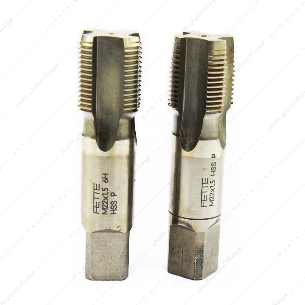 قلاویز دستی HSS سایز 22 گام 1/5 دنده ریز برند FETTE