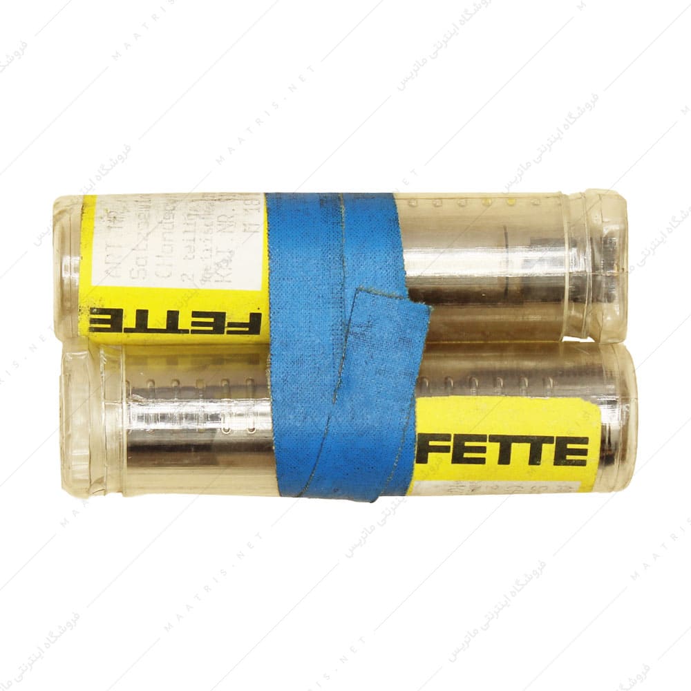 قلاویز دستی HSS سایز 18 گام 1 دنده ریز برند FETTE