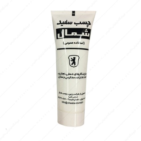 چسب چوب سفید مدل پمادی برند شمال 60 گرم