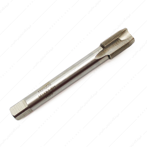 قلاویز ماشینی مستقیم HSS سایز 14 گام 1 دنده ریز برند هانگدا
