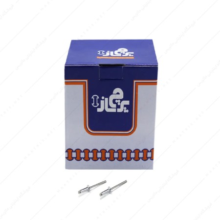میخ پرچ سایز 3×15 میلی متر برند پرچ ساز بسته 1300 عددی