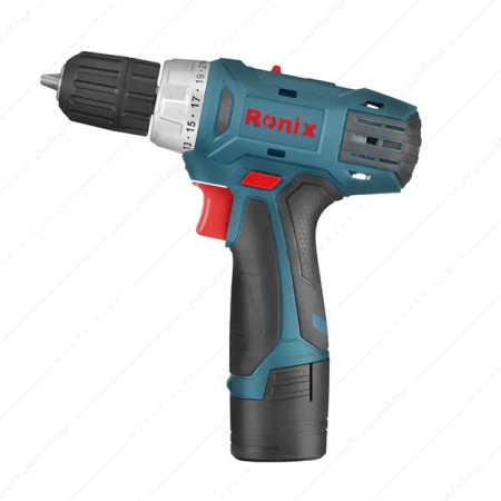 دریل پیچ گوشتی شارژی 12 ولت کد 8012C برند رونیکس