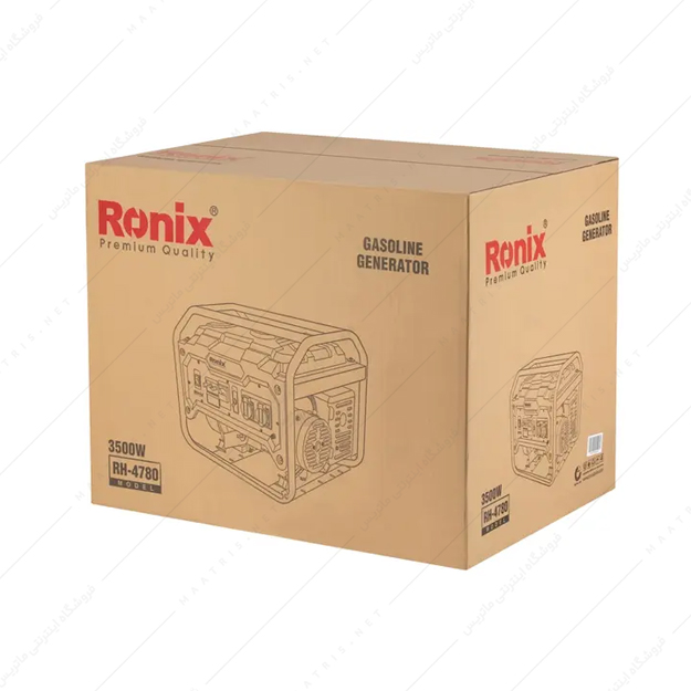 ژنراتور بنزینی 3500 وات کد RH-4780 برند رونیکس