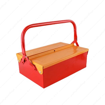 جعبه ابزار فلزی یک طبقه طول 50 سانتی متر کد 501 برند وفایی