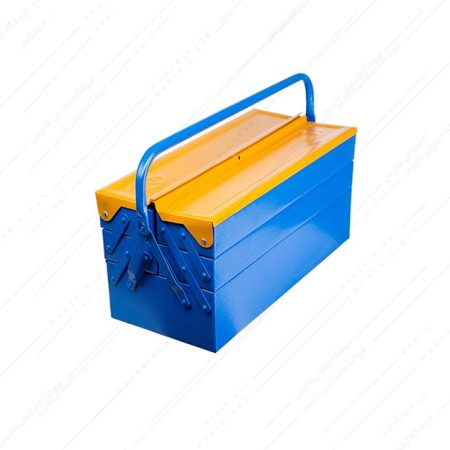 جعبه ابزار فلزی سه طبقه طول 40 سانتی متر کد 403 برند وفایی