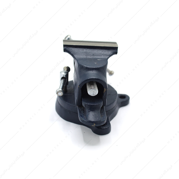 گیره رومیزی سایز 60 میلی متر فولادی صفحه گردان زیرین مدل TBV/SB/60 برند گروز