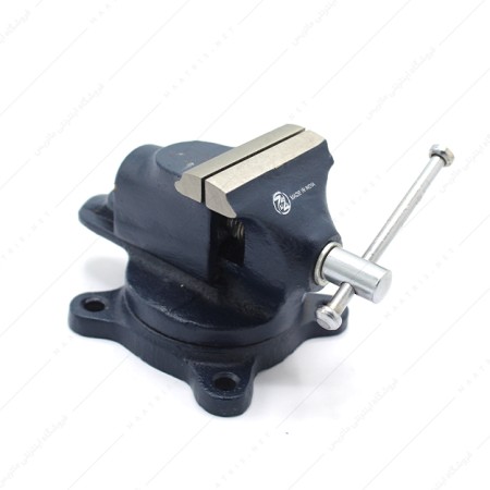 گیره رومیزی سایز 40 میلی متر فولادی صفحه گردان زیرین مدل TBV/SB/40 برند گروز
