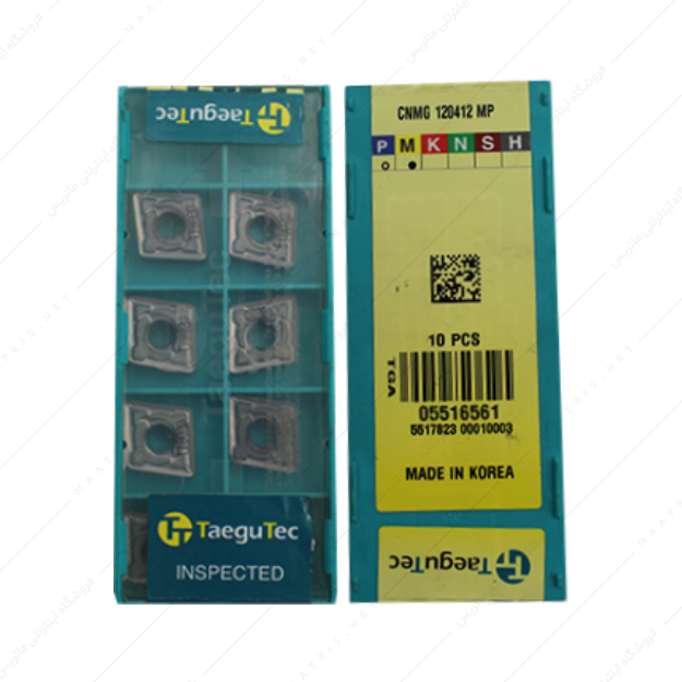 الماس تراشکاری مدل CNMG 120412 MP TT8020 برند TaeguTec