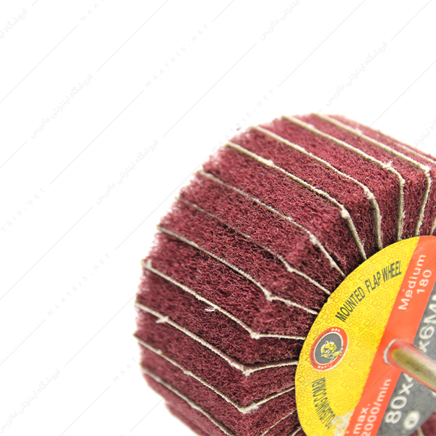 اسکاچ سنباده چتری قطر 80 ارتفاع 40 میلیمتر برند کاربراندوم