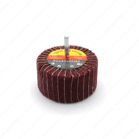 اسکاچ سنباده چتری قطر 80 ارتفاع 40 میلیمتر برند کاربراندوم