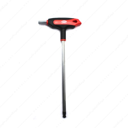 آچار آلن سایز 200×8 میلی متر دسته تی سرگرد دوطرفه برند AKRAFT