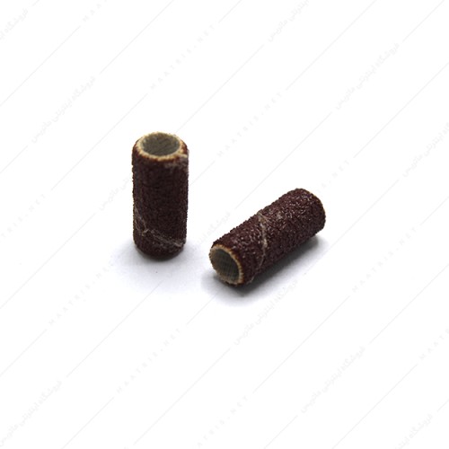 سنباده حلقوی قرمز قطر 6 ارتفاع 12 میلی متر