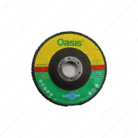 سنباده فلاپی مینی قطر 115 میلی متر زبری p80 برند Oasis