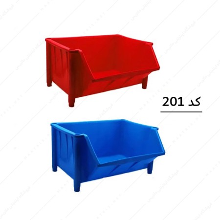 پالت پایه‌دار پلاستیکی کد 201 برند پلاستون ایران
