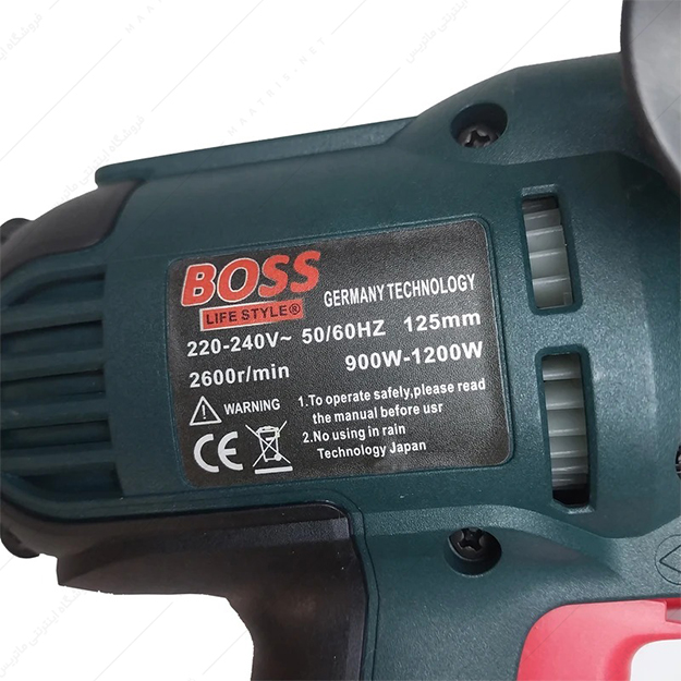 دستگاه پولیش دریلی 1200 وات 125 میلی متر برند BOSS