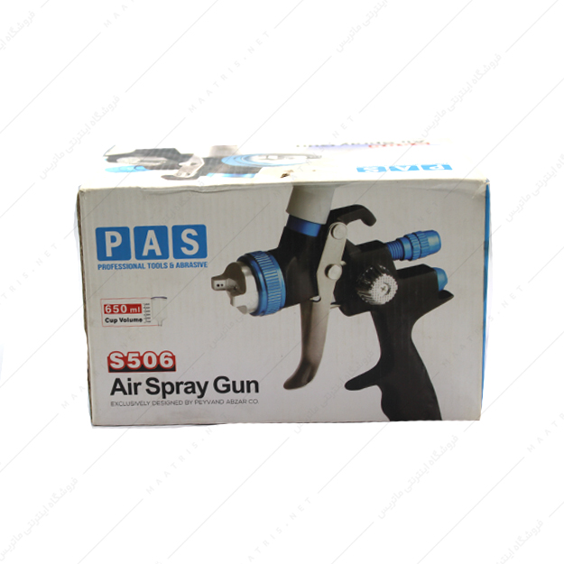 پیستوله بادی مدل ساتا S506 نازل 1.3 برند PAS