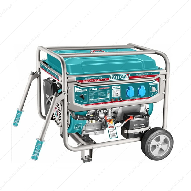 ژنراتور بنزینی 5500 وات مدل TP155001 برند توتال